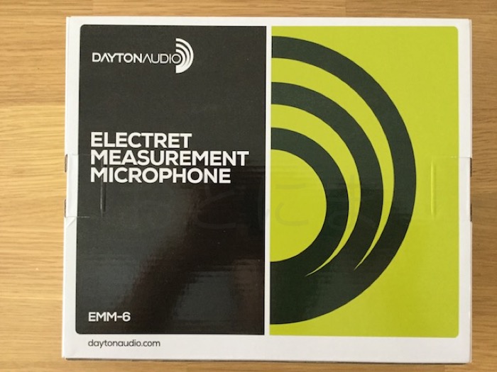 安くても実用十分！測定マイク Dayton Audio EMM-6の購入レポート | お 